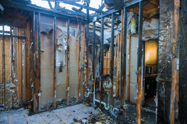 Professional Soot Cleanup technician working in Narberth, PA
